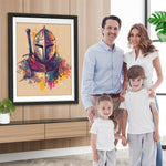 Der mächtige Weltraumkrieger Diamond Painting