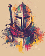 Der mächtige Weltraumkrieger Diamond Painting