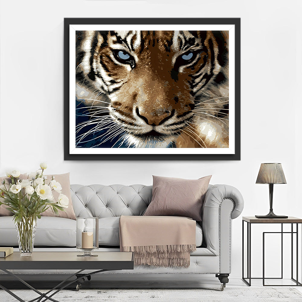 Der majestätische Tiger Diamond Painting