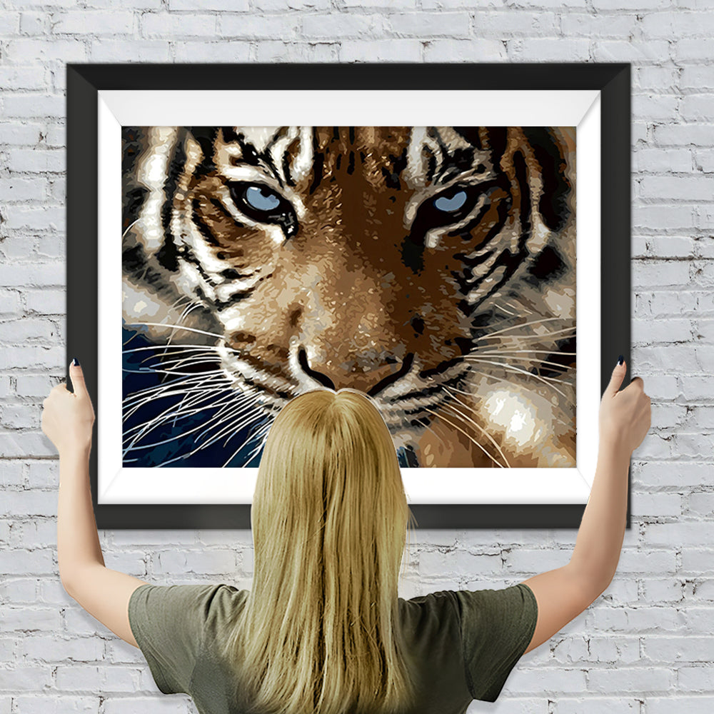 Der majestätische Tiger Diamond Painting