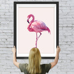 Der rosarote Flamingo Diamond Painting