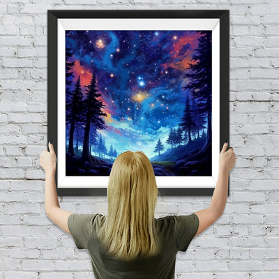 Der weite Sternenhimmel Diamond Painting