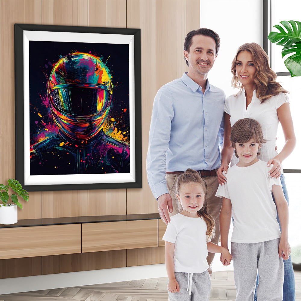 Der Weltraumkrieger im Dunkeln Diamond Painting