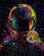 Der Weltraumkrieger im Dunkeln Diamond Painting