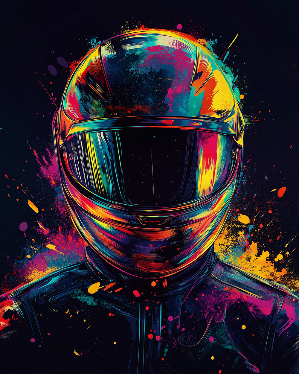 Der Weltraumkrieger im Dunkeln Diamond Painting