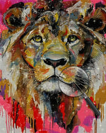 Der Wunsch des Löwenkönigs Diamond Painting