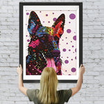 Deutscher Schäferhund Diamond Painting