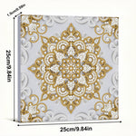 Diamond Painting | Perlenmalerei | Goldenes Mandala