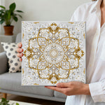 Diamond Painting | Perlenmalerei | Lotus Mandala