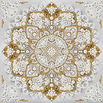 Diamond Painting | Perlenmalerei | Lotus Mandala