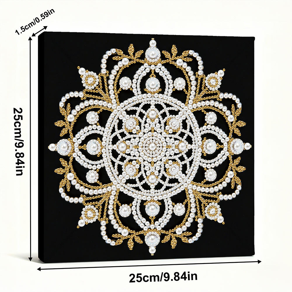 Diamond Painting | Perlenmalerei | Mandala in der Dunkelheit