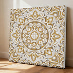 Diamond Painting | Perlenmalerei | Schneeflocken Mandala