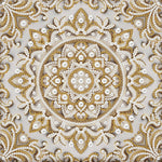 Diamond Painting | Perlenmalerei | Schneeflocken Mandala