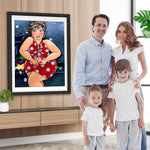 Dicke Dame Diamond Painting