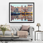 Die Stadt Amsterdam am Tag Diamond Painting
