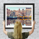 Die Stadt Amsterdam am Tag Diamond Painting