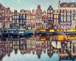 Die Stadt Amsterdam am Tag Diamond Painting