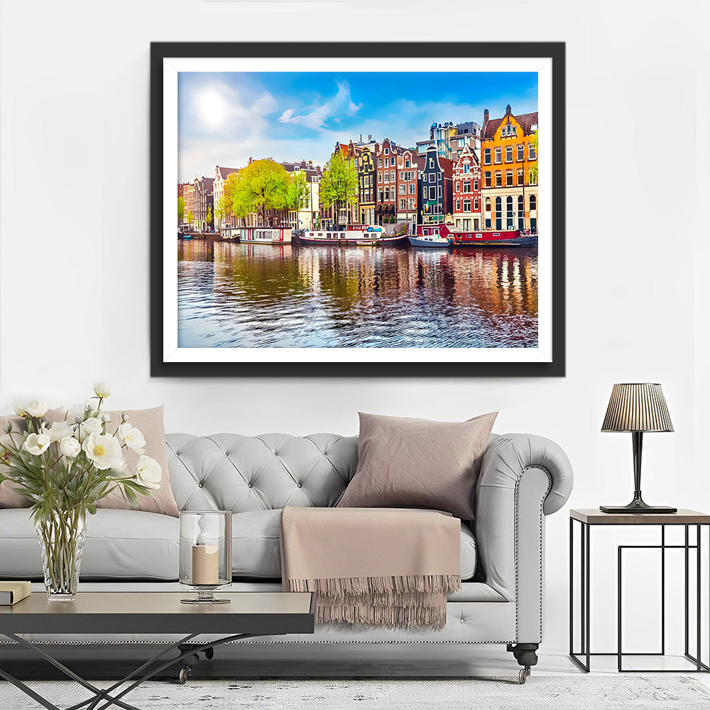Die Stadt Amsterdam Diamond Painting