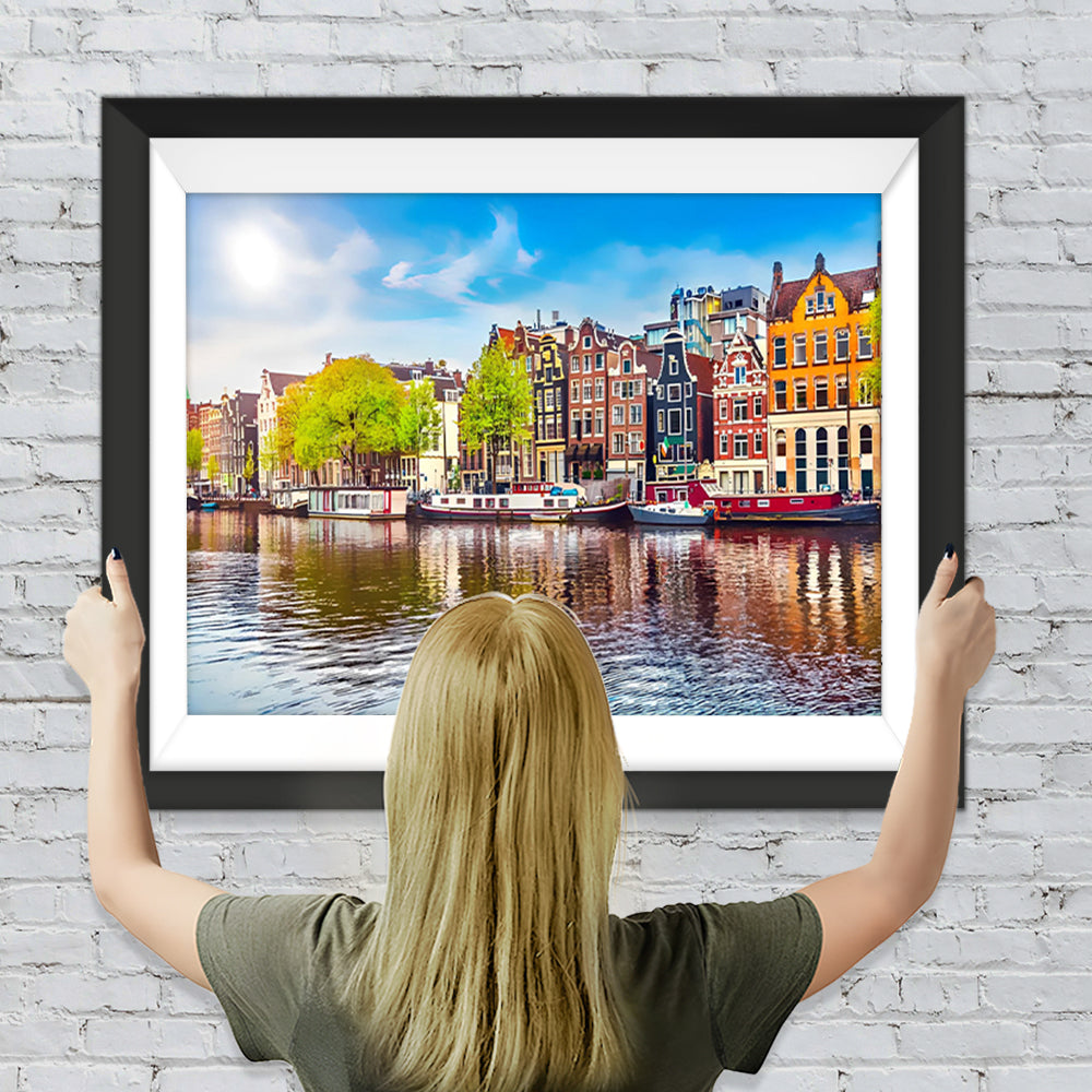 Die Stadt Amsterdam Diamond Painting