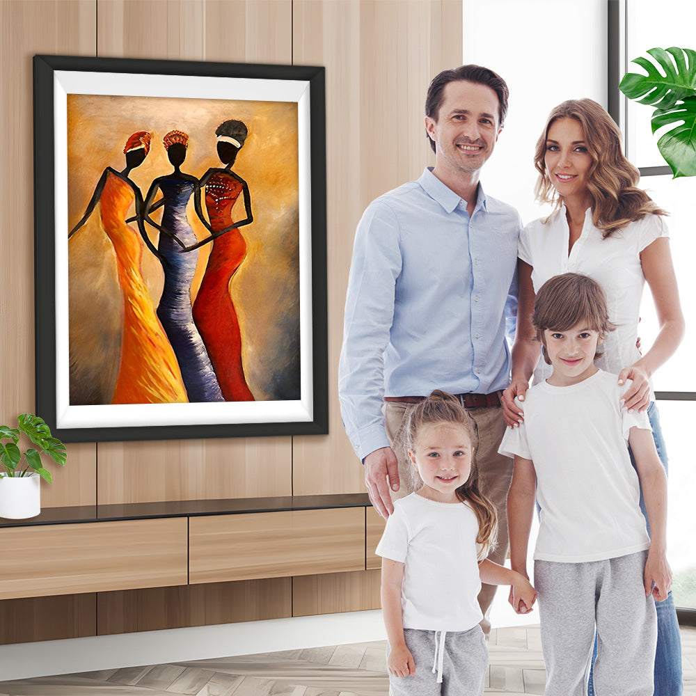 Drei afrikanische Frauen Diamond Painting