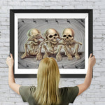 Drei Skelette Diamond Painting