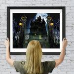 Düsteres Schloss Diamond Painting