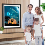 Ehepaar unter den Planeten Diamond Painting