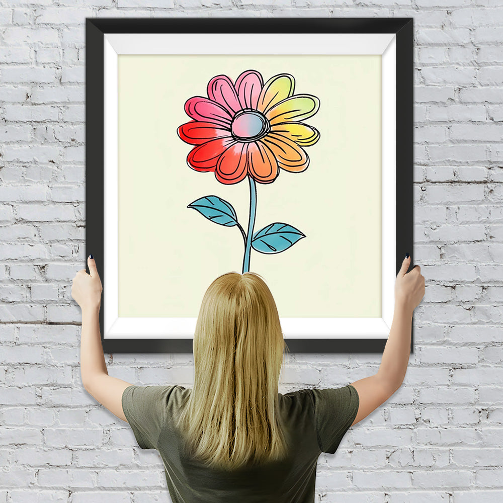 Ein kleines Gänseblümchen Diamond Painting