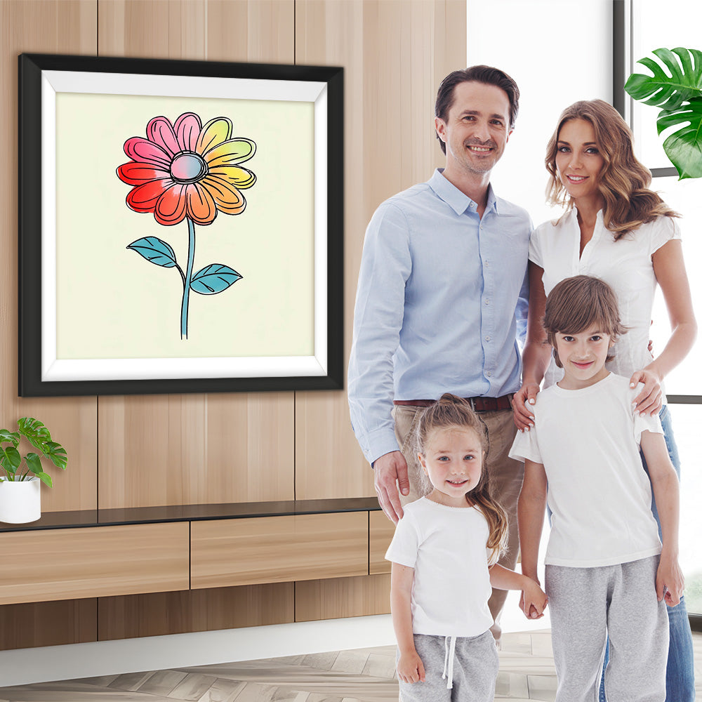 Ein kleines Gänseblümchen Diamond Painting