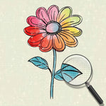 Ein kleines Gänseblümchen Diamond Painting