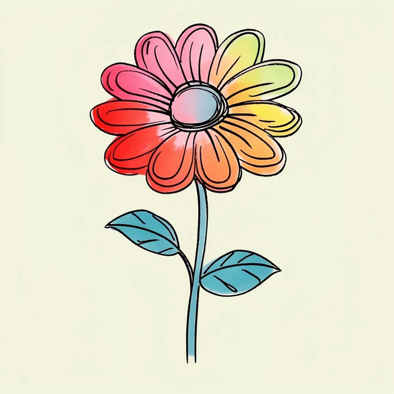 Ein kleines Gänseblümchen Diamond Painting