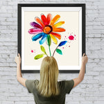 Ein kleines niedliches Gänseblümchen Diamond Painting