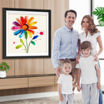 Ein kleines niedliches Gänseblümchen Diamond Painting