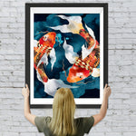 Ein Paar Karpfen Diamond Painting