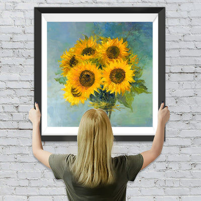 Ein Strauß Sonnenblumen Diamond Painting