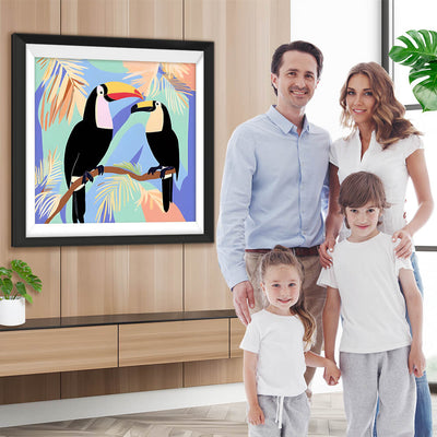 Ein Tukan Paar Diamond Painting