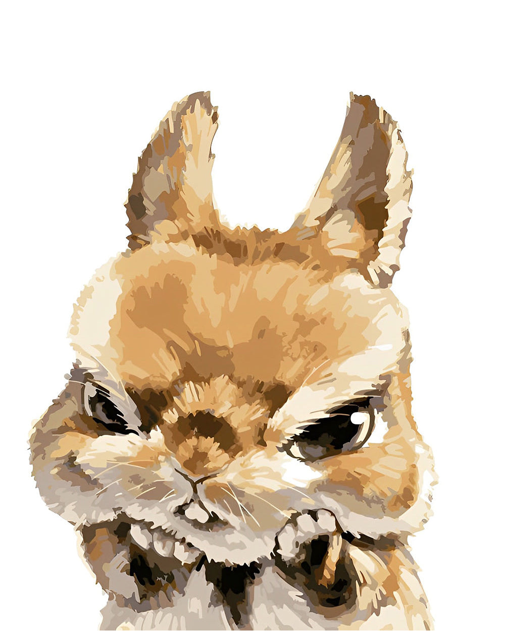 Ein wütendes Kaninchen Diamond Painting