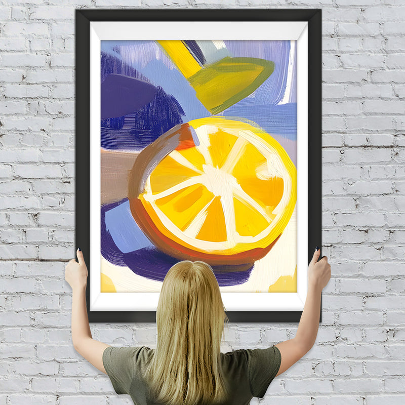 Eine halbe Orange Diamond Painting