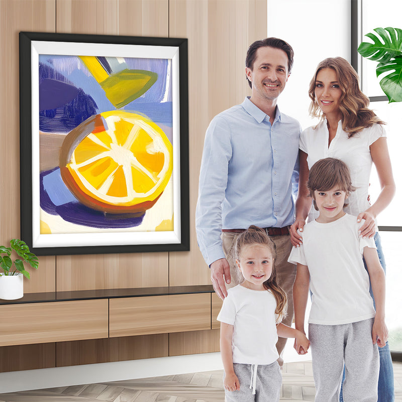 Eine halbe Orange Diamond Painting