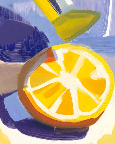 Eine halbe Orange Diamond Painting