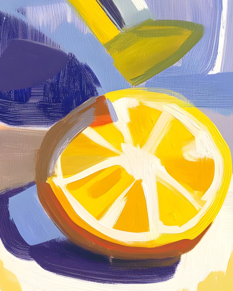Eine halbe Orange Diamond Painting