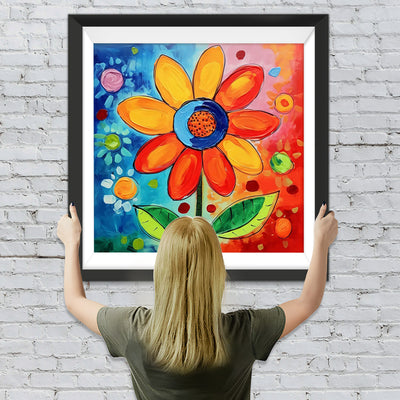 Eine kleine niedliche Blume Diamond Painting
