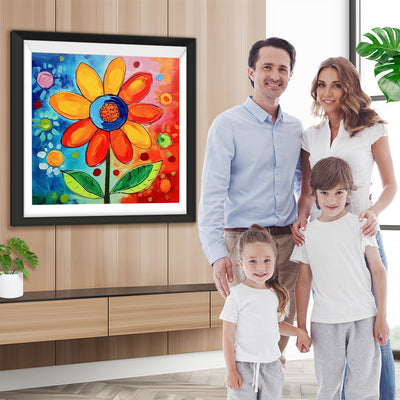 Eine kleine niedliche Blume Diamond Painting