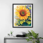 Eine riesige Sonnenblume Diamond Painting