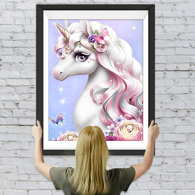 Einhorn-Prinzessin Diamond Painting