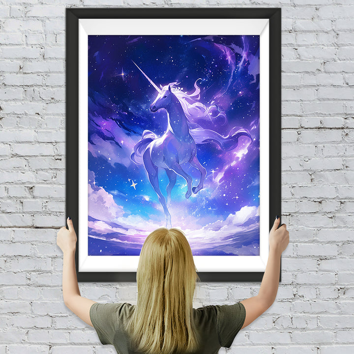 5D Diamond Painting Einhorn Tischdeko | DIY Set Für Anfänger, Erwachsene & Kinder