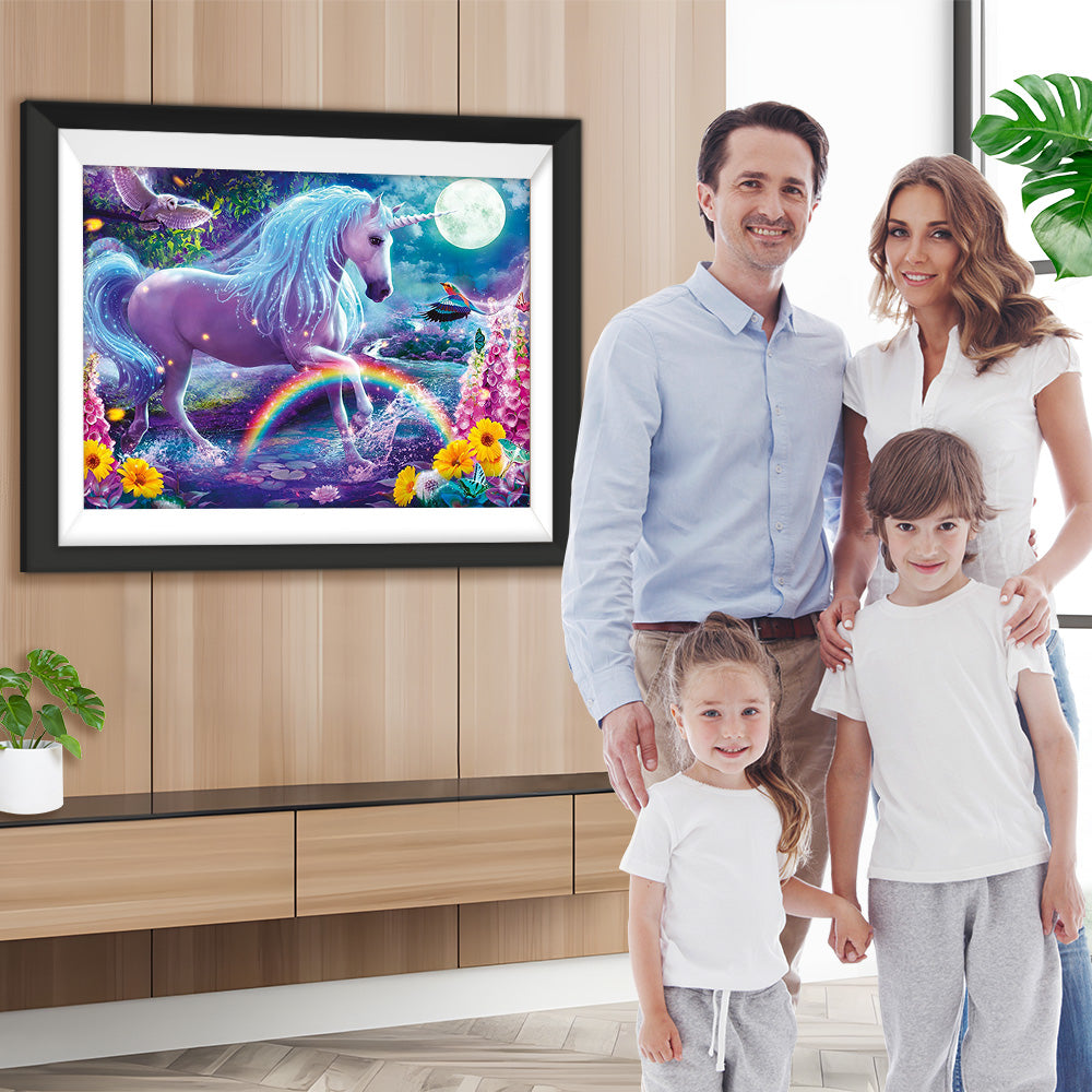 Einhorns Paradies Diamond Painting