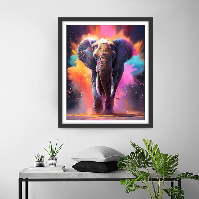 Elefant Diamond Painting