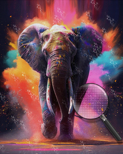 Elefant Diamond Painting