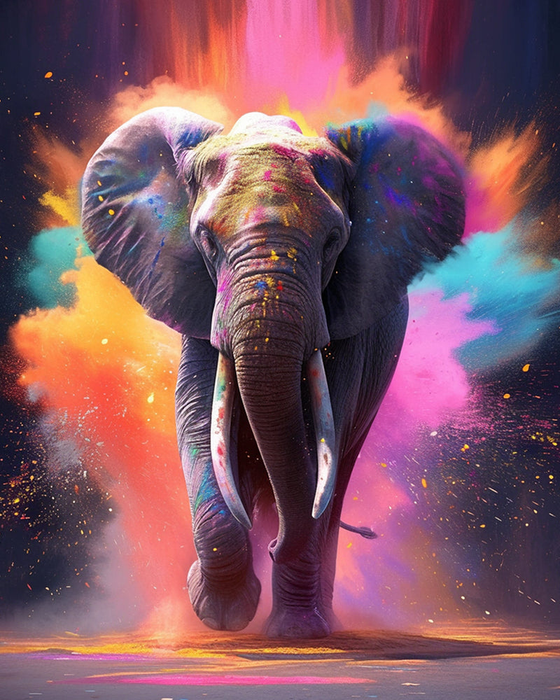 Elefant Diamond Painting